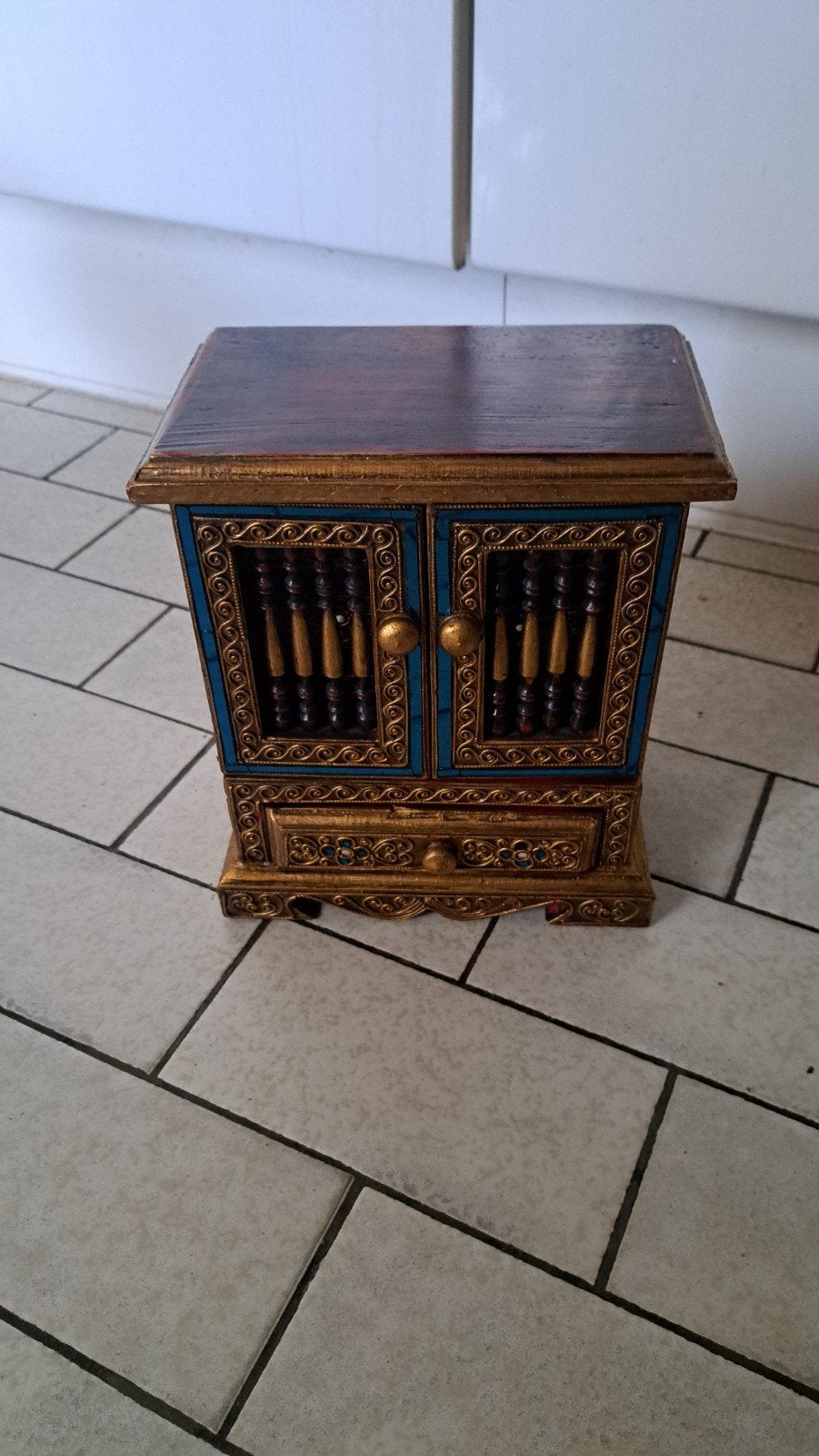 vintage juwelen kastje, Ophalen of Verzenden