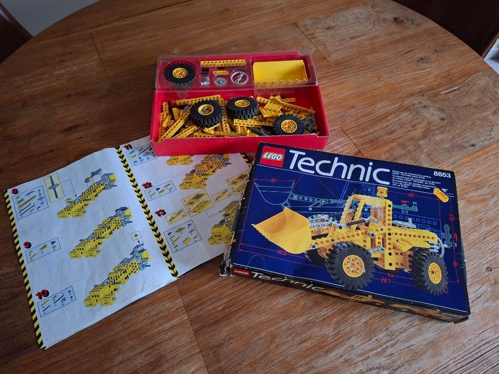 Lego Technic 8853 Excavator, Compleet, Gebruikt, Lego, Ophalen of Verzenden