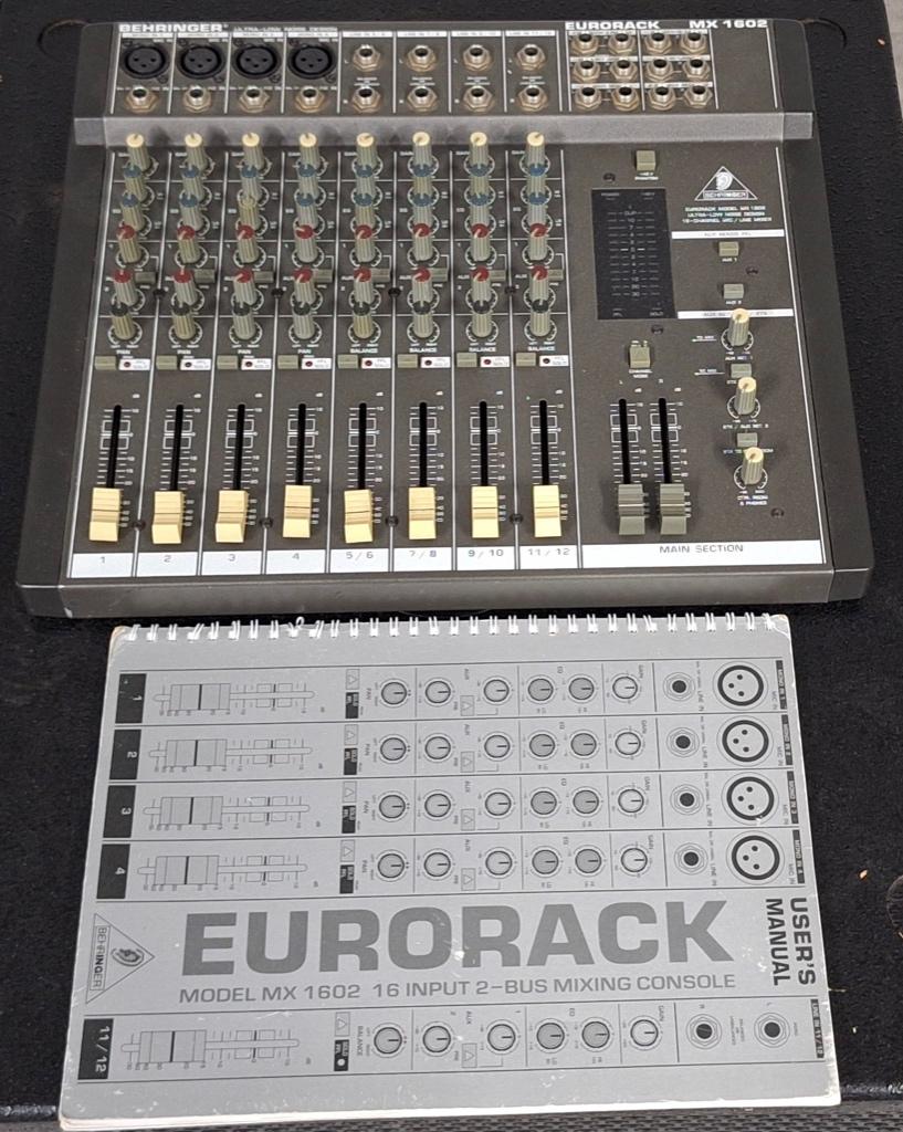 Mengpaneel Behringer, Enlèvement, Utilisé, 5 à 10 canaux, Entrée micro