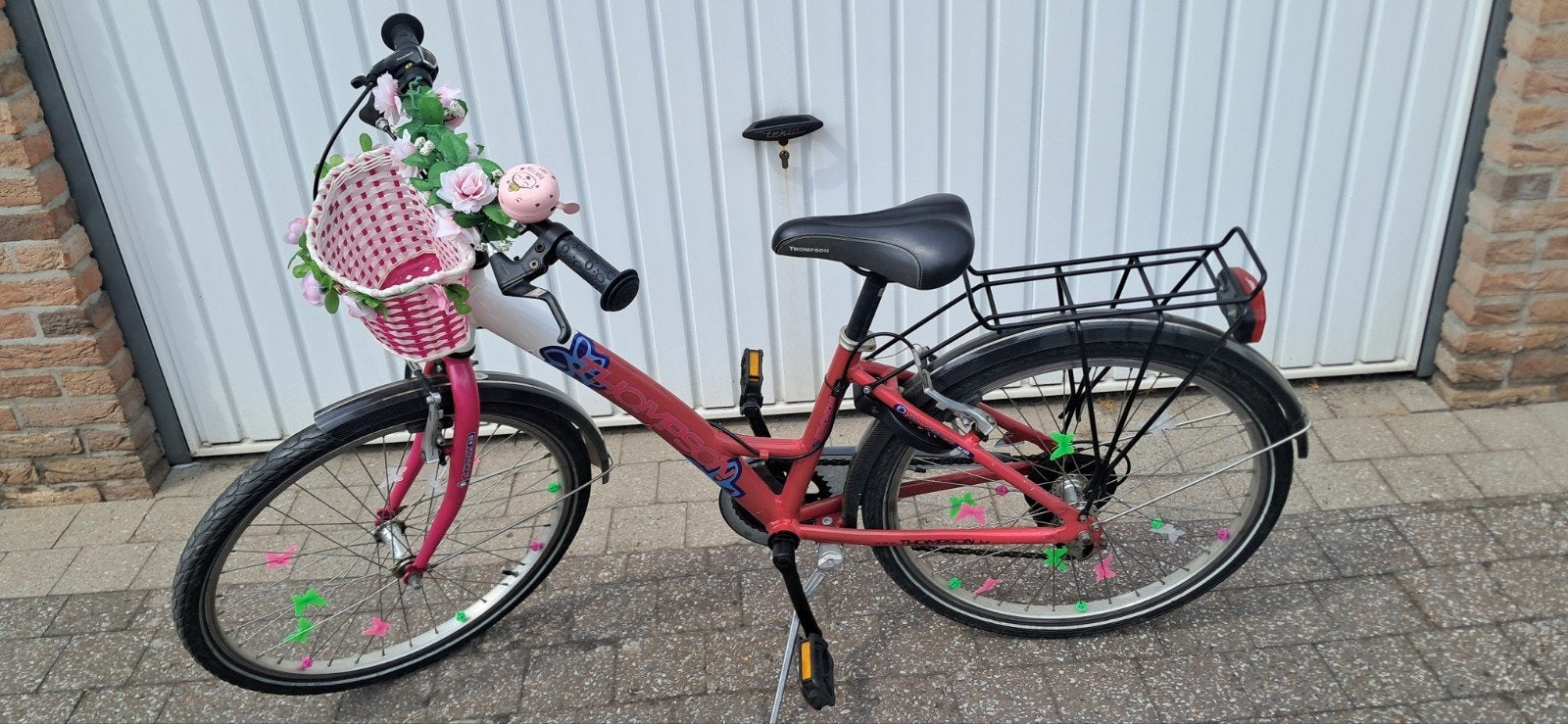 Meisjesfiets Thompson 24 inch, Ophalen, 24 inch, Thompson, Versnellingen
