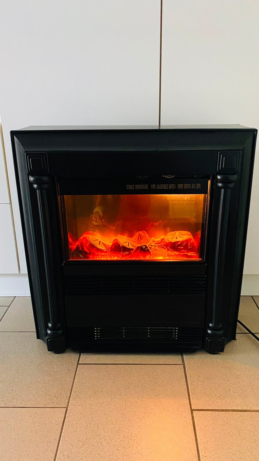 Elektrische haard (verwarming), Ophalen, Gebruikt, Vrijstaande haard, Elektrische haard
