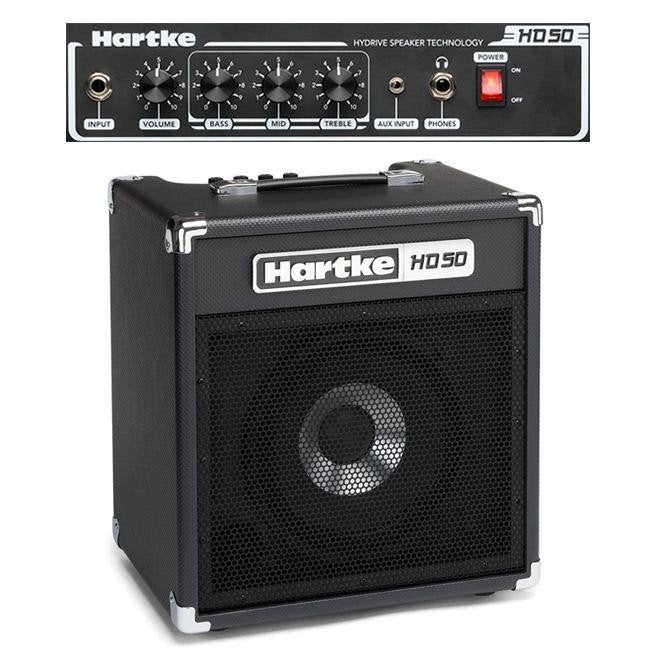 Hartke HD50 in perfecte staat, Musique & Instruments, Amplis | Basse & Guitare, Enlèvement, Comme neuf, Guitare basse, 50 à 100 watts