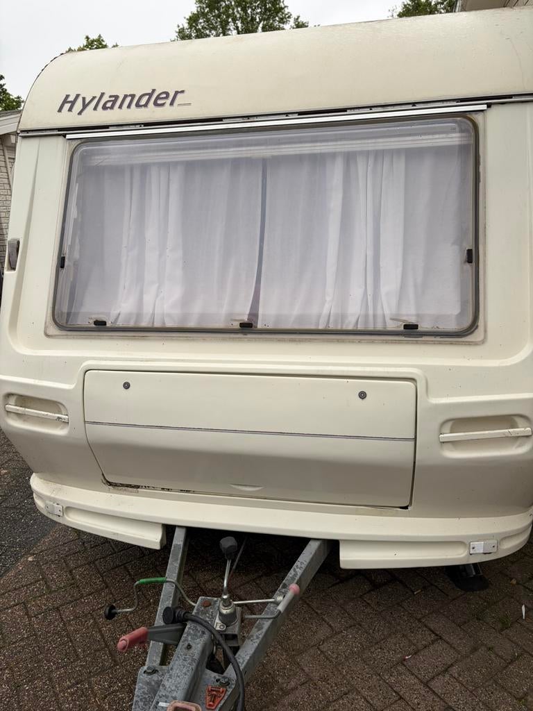 Caravan hylander vakantie klaar, Caravans en Kamperen, Particulier, Koelkast
