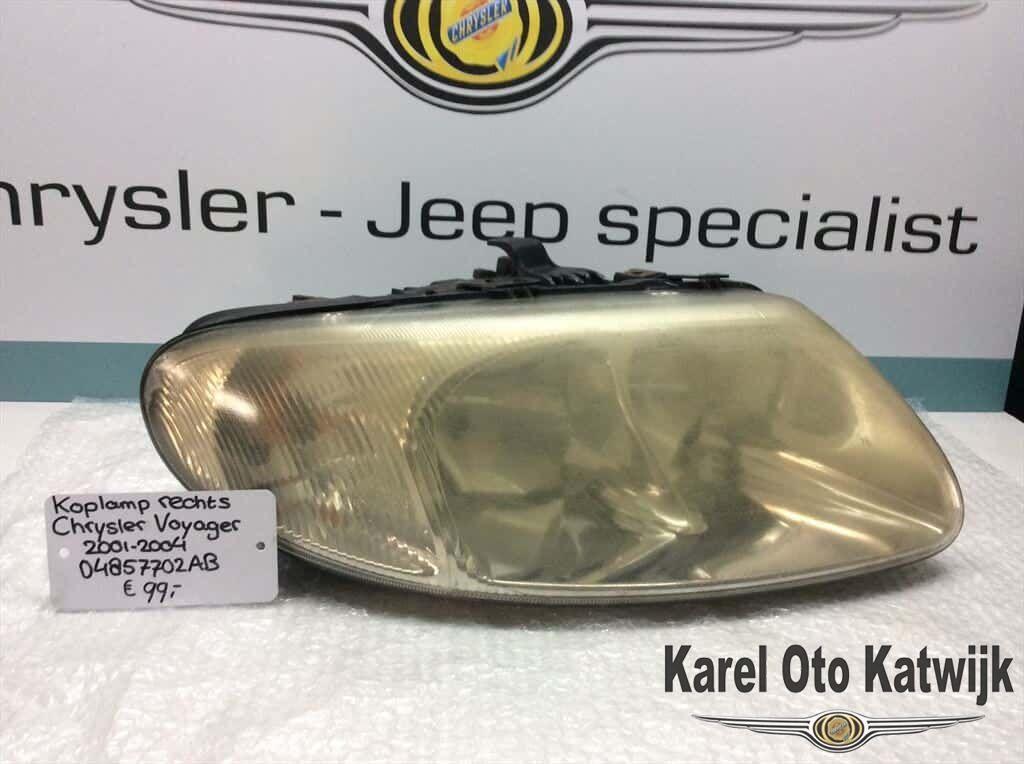 Koplamp rechts Chrysler Voyager 2001-2004, Utilisé, -, -, Enlèvement ou Envoi