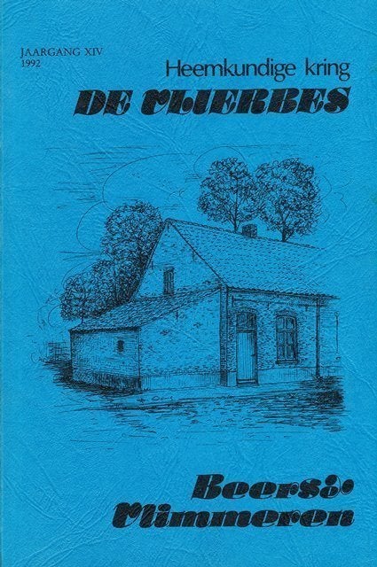 (g134) Heemkundige kring De Vlierbes, Beerse Vlimmeren 1992, Ophalen of Verzenden, Gelezen