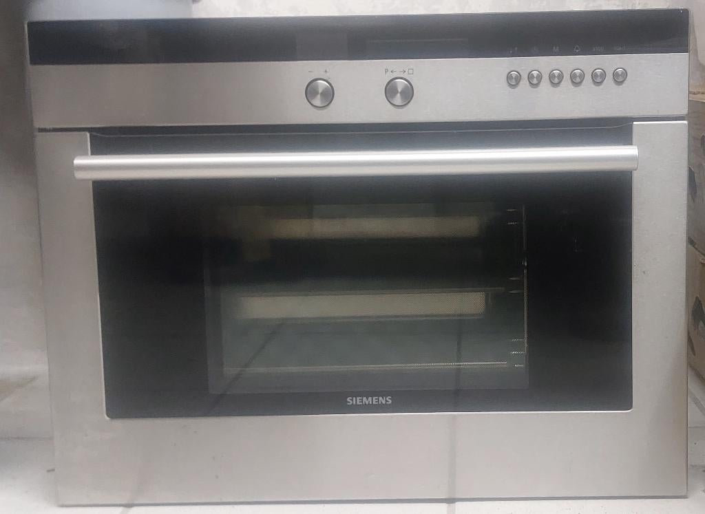 Stoomoven Siemens, Ophalen, Minder dan 45 cm, Oven, Inbouw