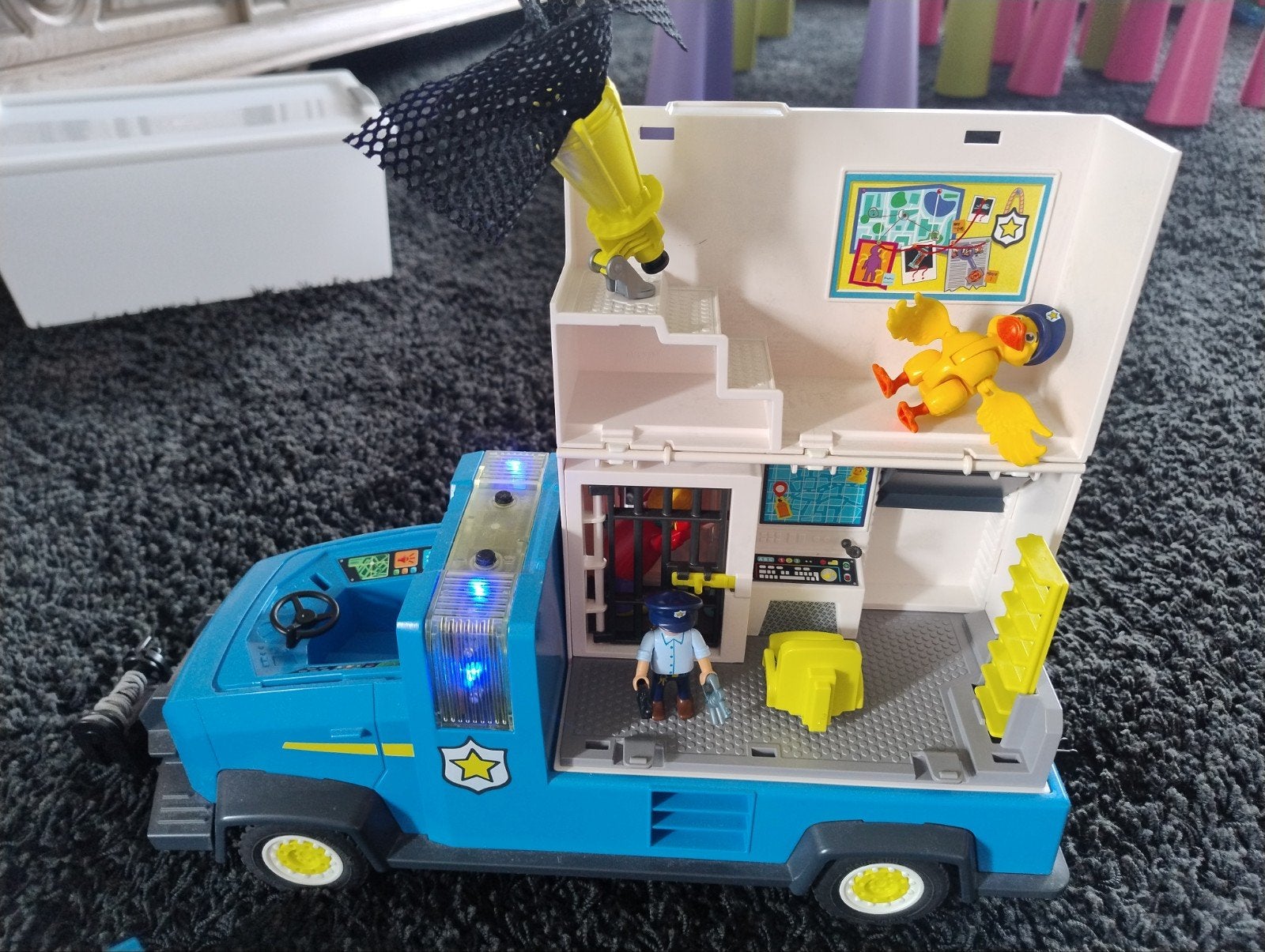 playmobil Duck on call politiewagen, Kinderen en Baby's, Ophalen, Zo goed als nieuw