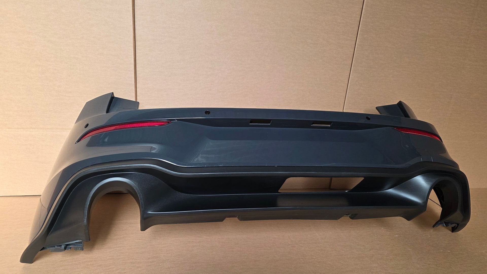VW GOLF VIII 8 GTI ACHTERBUMPER 4xPDC L I7F VOLKSWAGEN ORGIN, Gebruikt, -, Volkswagen, Ophalen of Verzenden