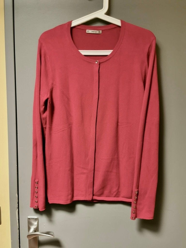 Trui - ZARA - maat L, Kleding | Dames, Truien en Vesten, Zara., Maat 42/44 (L), Oranje, Ophalen of Verzenden