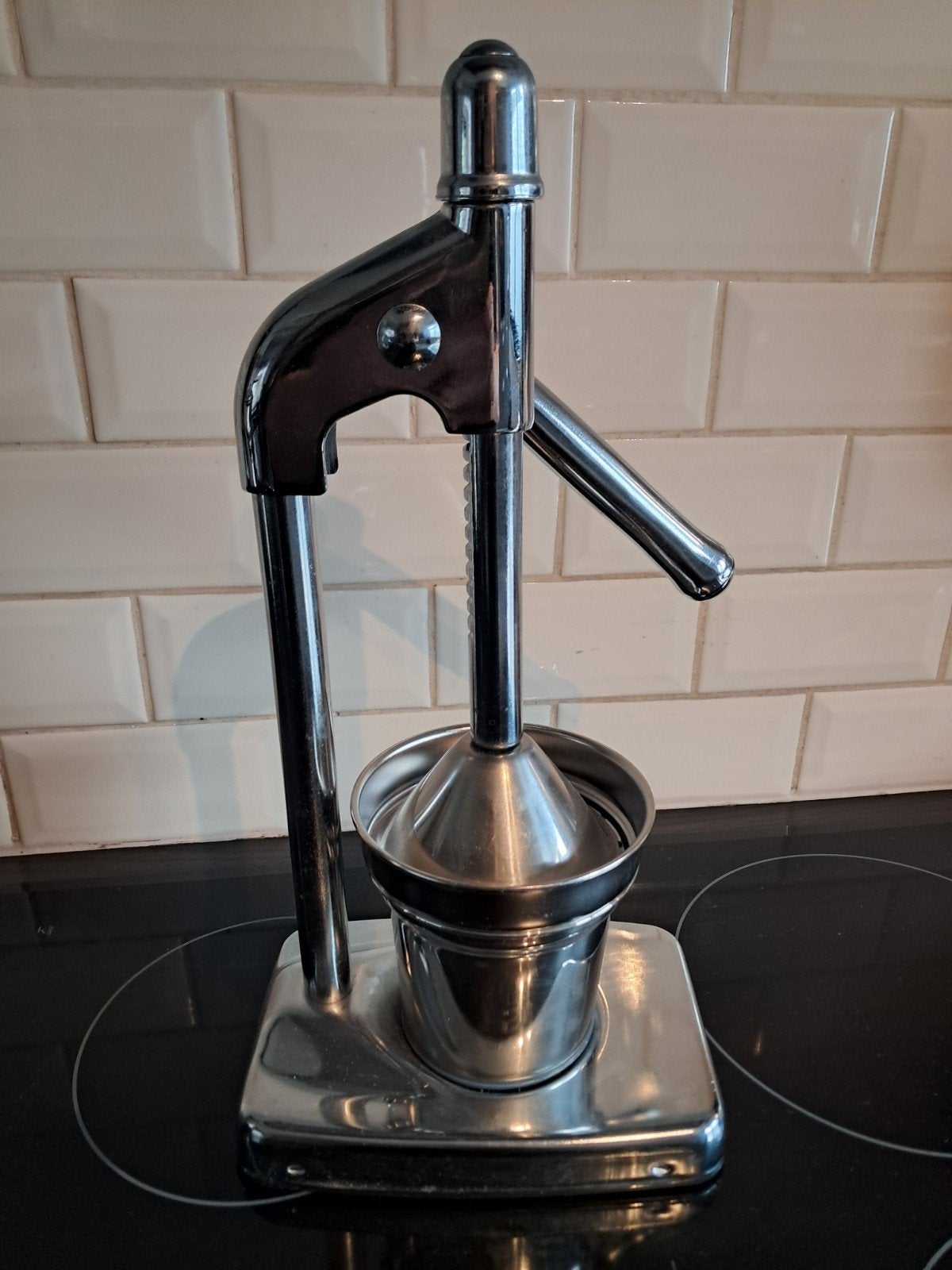 inox citruspers, Ophalen