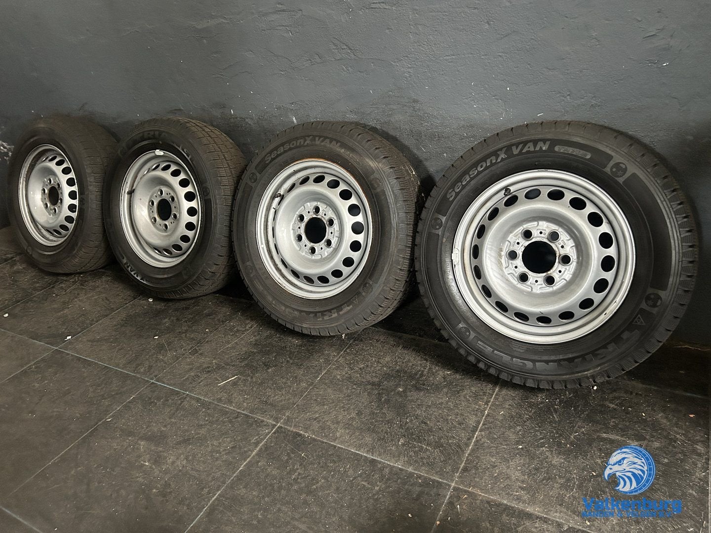 8-9mm! Originele Mercedes Sprinter B907 B910 16 inch stalen, Pneus et Jantes, 4 Saisons, 16 pouces, Utilisé