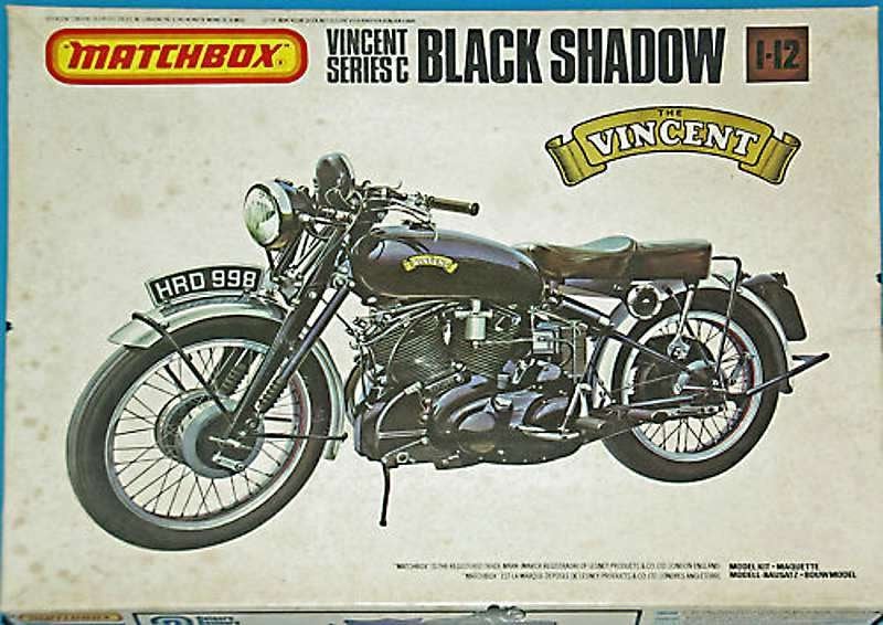 Matchbox bouwdoos Vincent Black Shadow, Ophalen of Verzenden