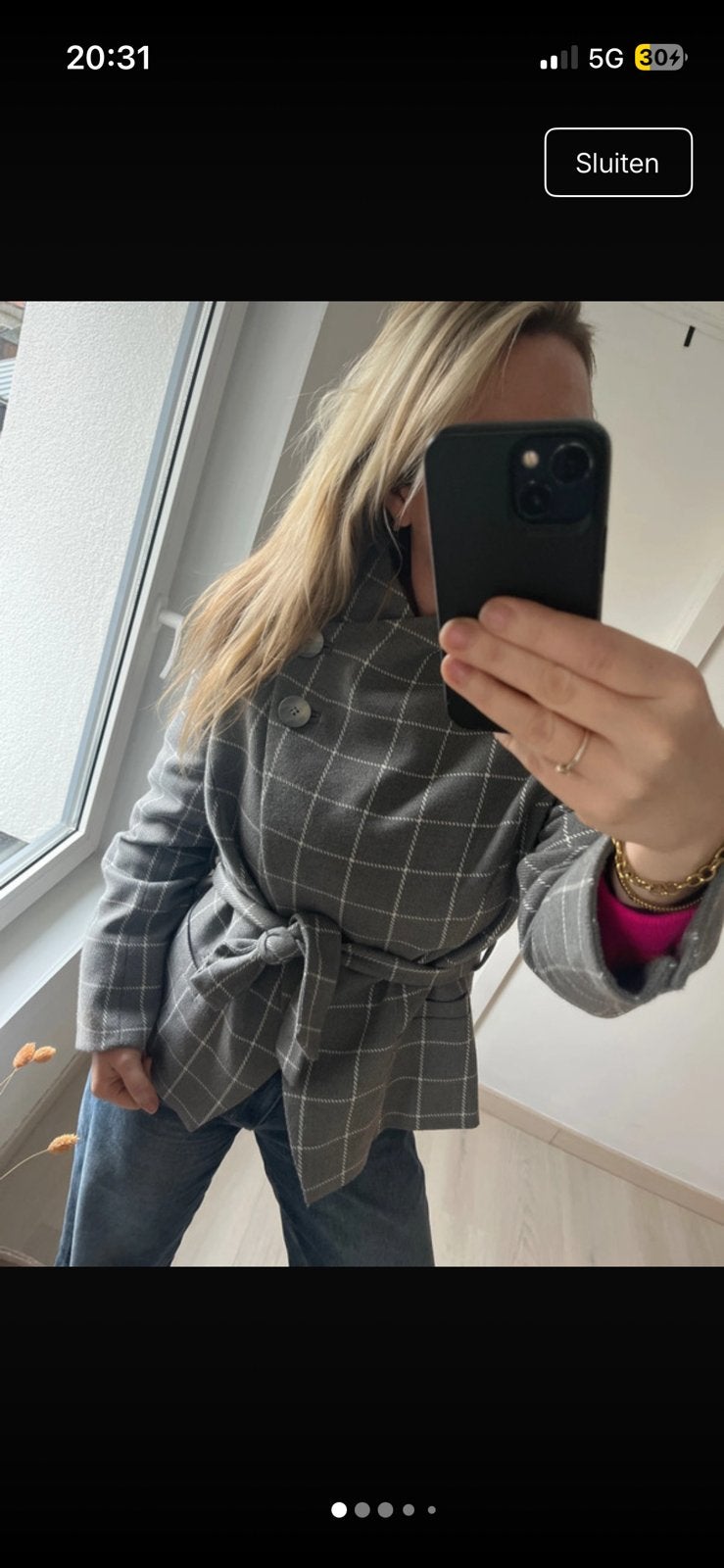 Winterjasje M, Kleding | Dames, Ophalen, Zo goed als nieuw