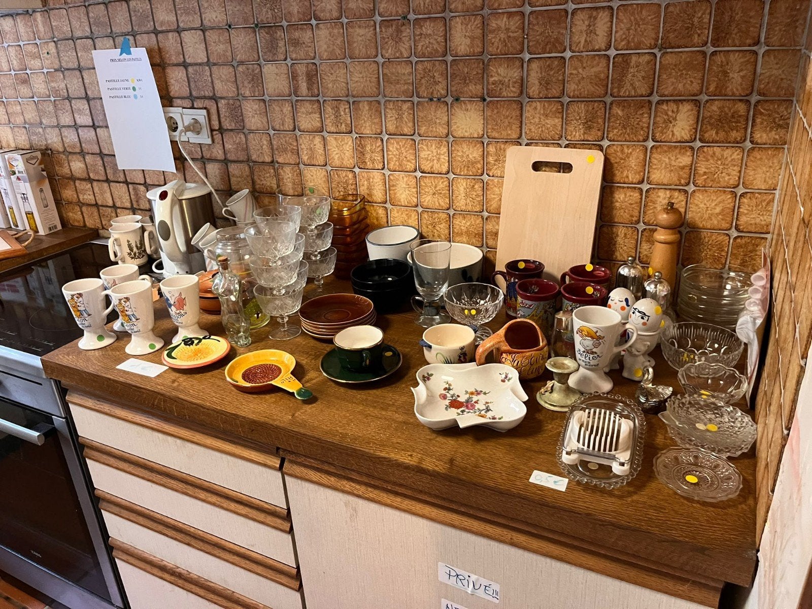 Lot pour brocanteurs, Enlèvement