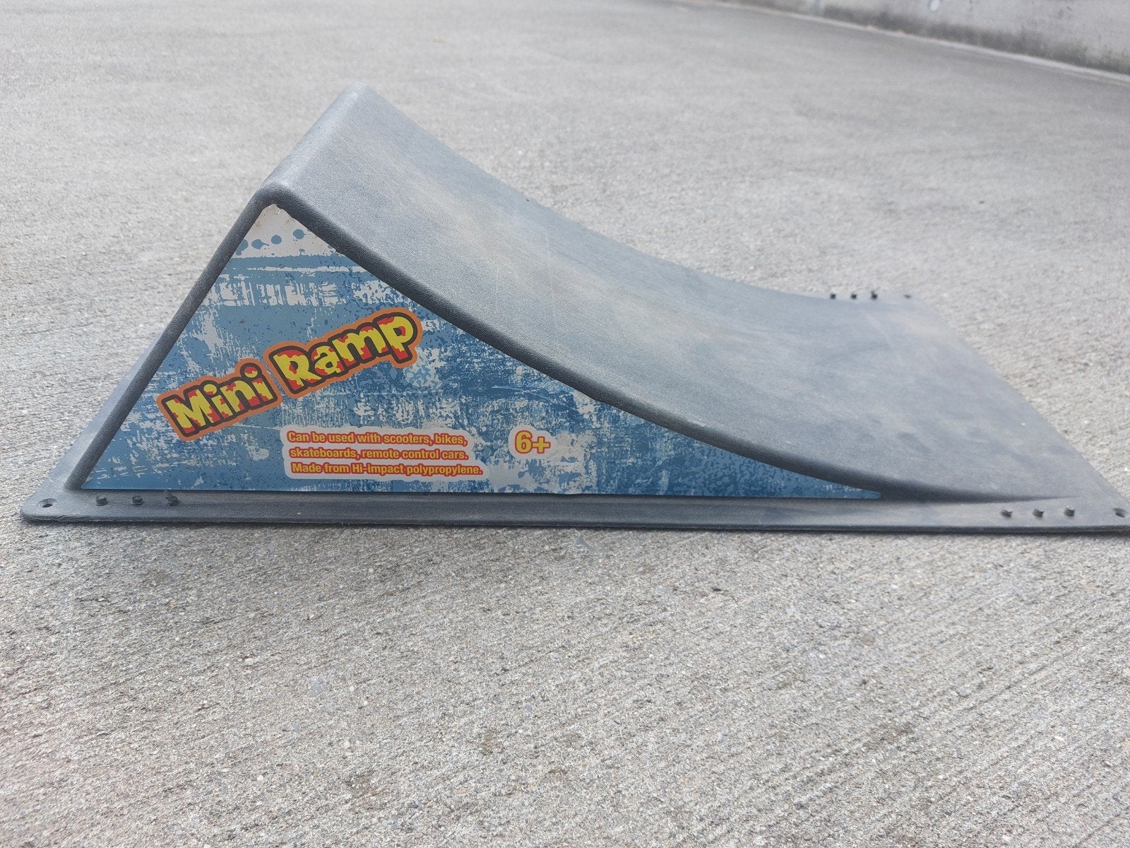 Mini ramp, Enlèvement