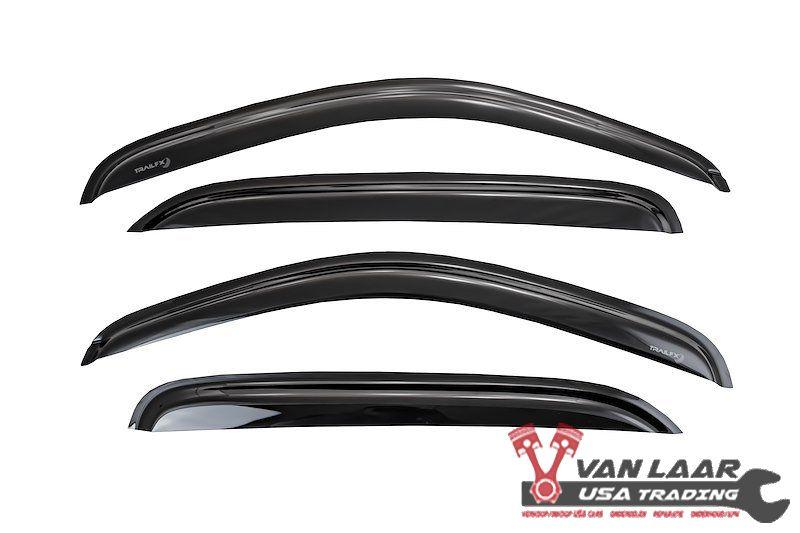 Rainguard; TFX 4-PC Window Vents; Low Profile; Tape-On; Smok, -, -, Nieuw, Ophalen of Verzenden