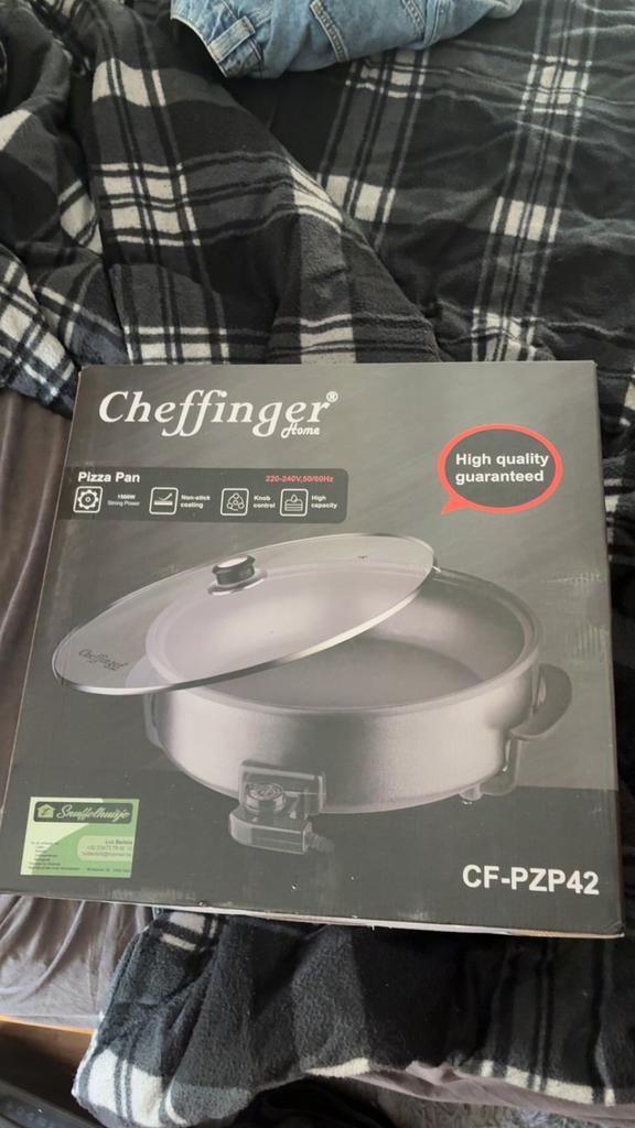 Cheffinger Pizza Pan, Enlèvement, Neuf