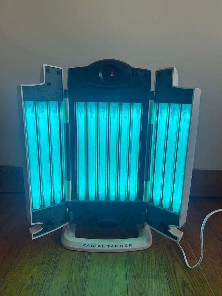 Solarium facial et buste, Electroménager, Enlèvement, Comme neuf, Solarium visage