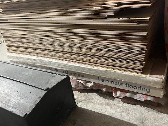 GRATIS laminaat, Doe-het-zelf en Bouw, Ophalen, Kunststof, 50 tot 150 cm, Nieuw