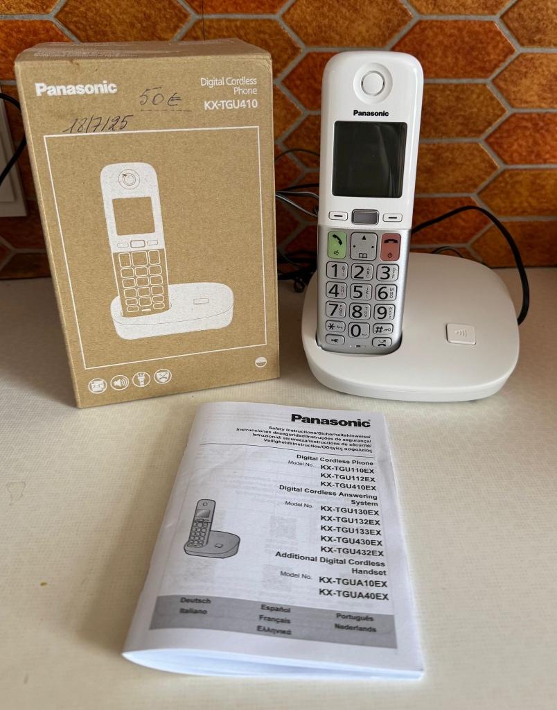 Draagbare telefoon panasonic, Ophalen, Nieuw, 1 handset