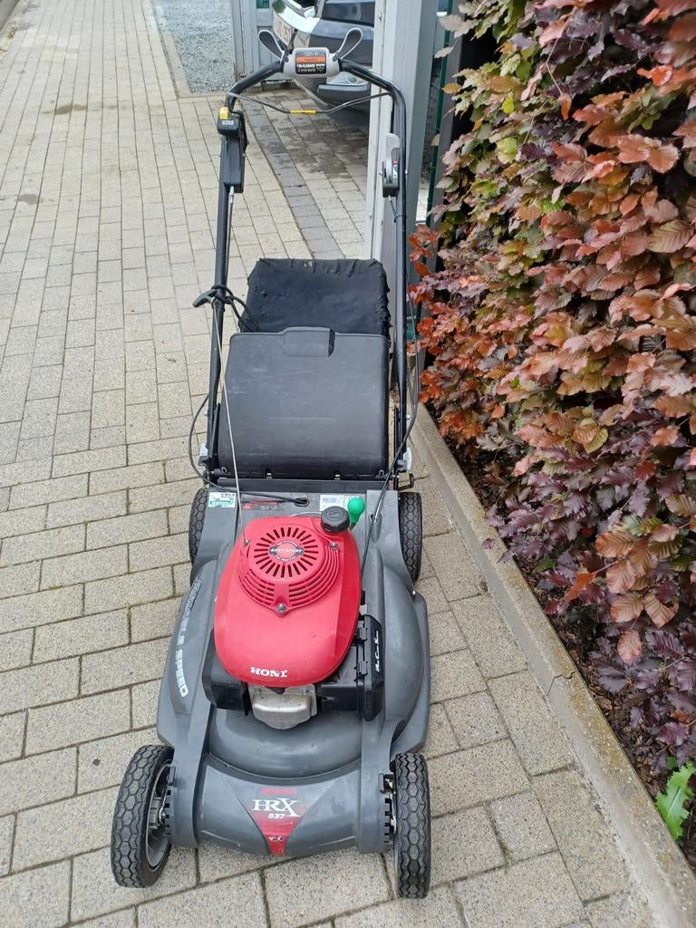 Grasmaaier Honda., Ophalen