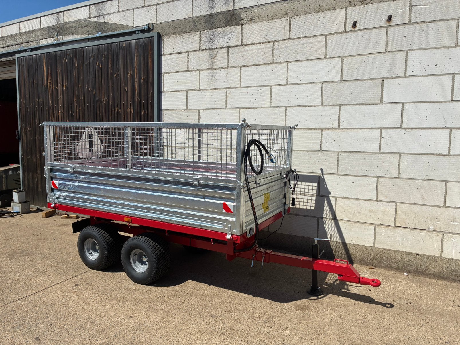 Kipper 2,5ton met loofrekken, Auto diversen, Aanhangers en Bagagewagens, Ophalen, Nieuw