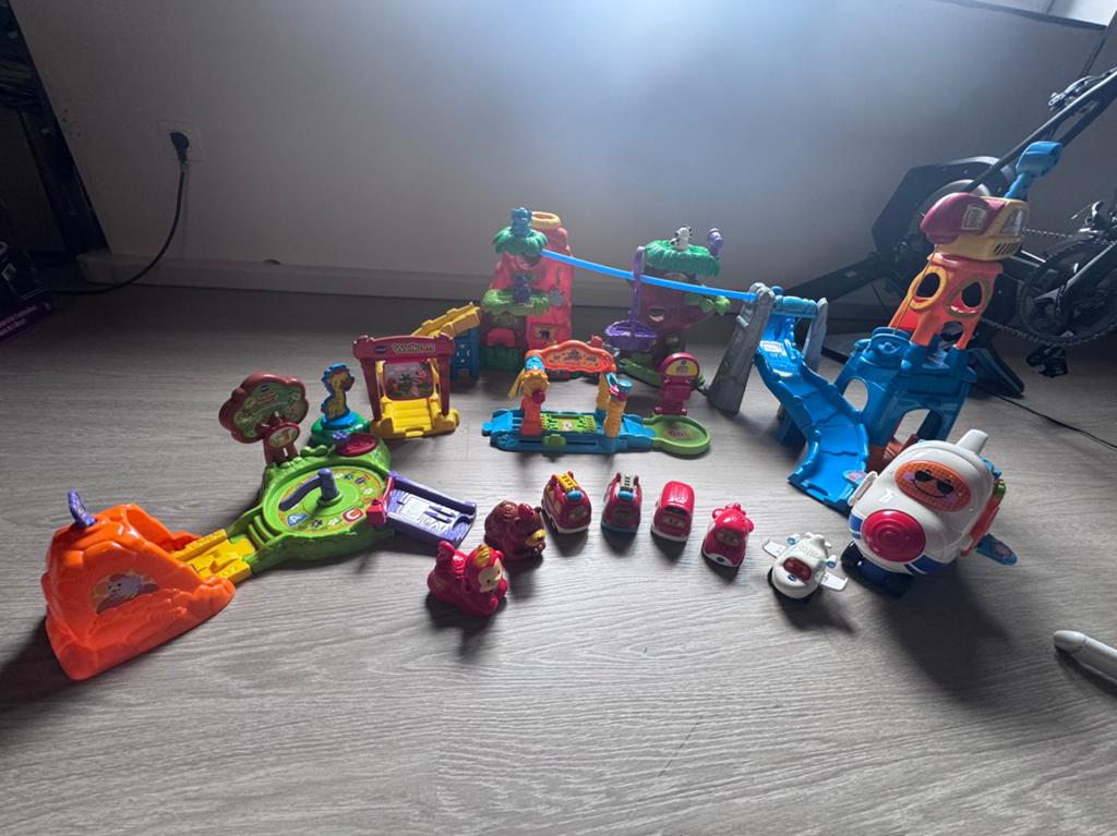 Verschillende speelsets van VTech oa Zoef Zoef Dieren, Enlèvement, Comme neuf