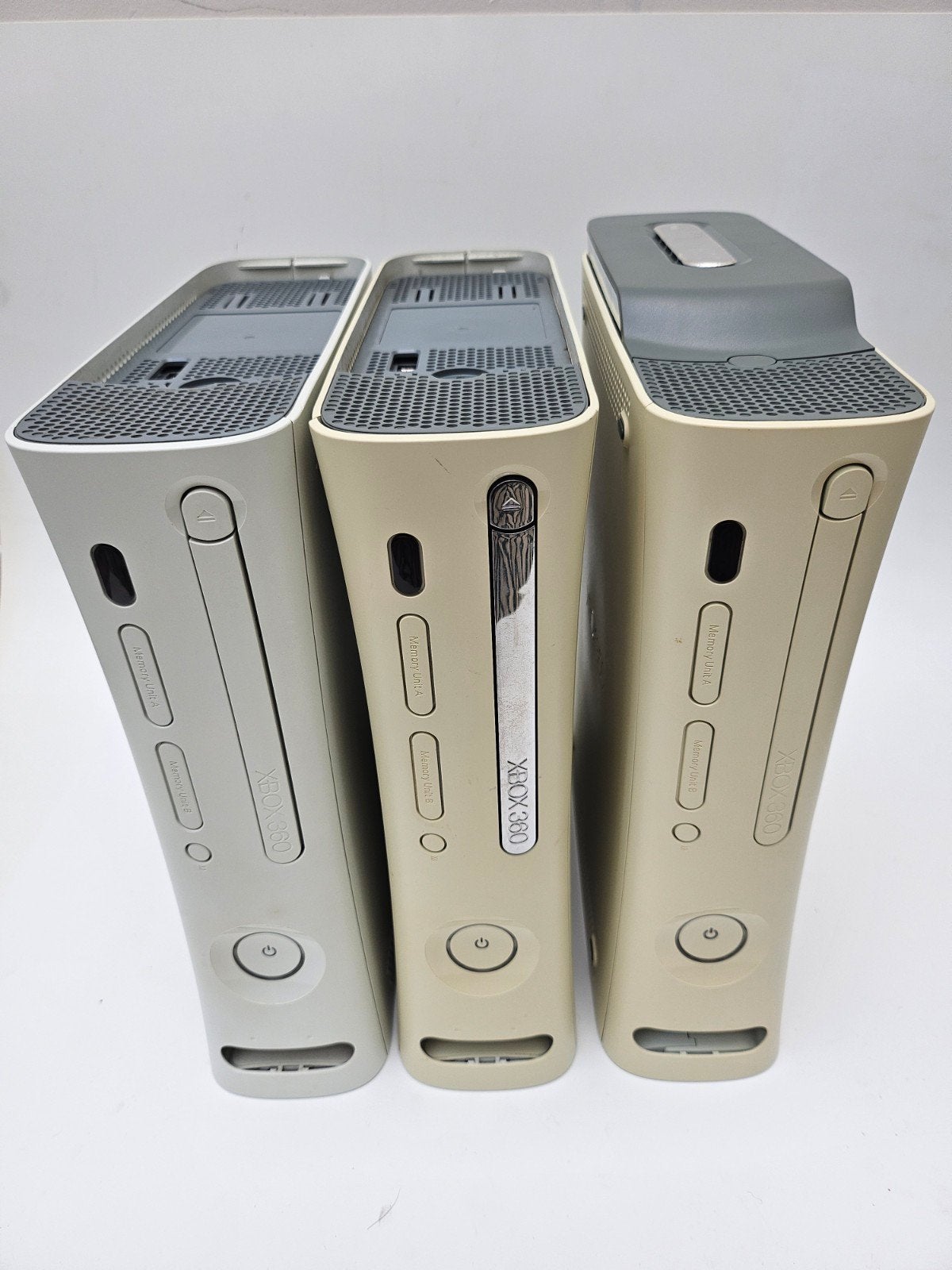 Lot de 3 xbox 360 (Falcon), Enlèvement, Utilisé, Sans contrôleur, 360 Arcade ou Core