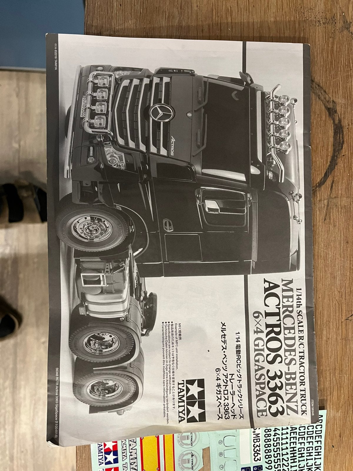 Pièces de camion Tamiya Mercedes, Enlèvement ou Envoi, Neuf, Camion, Tamiya