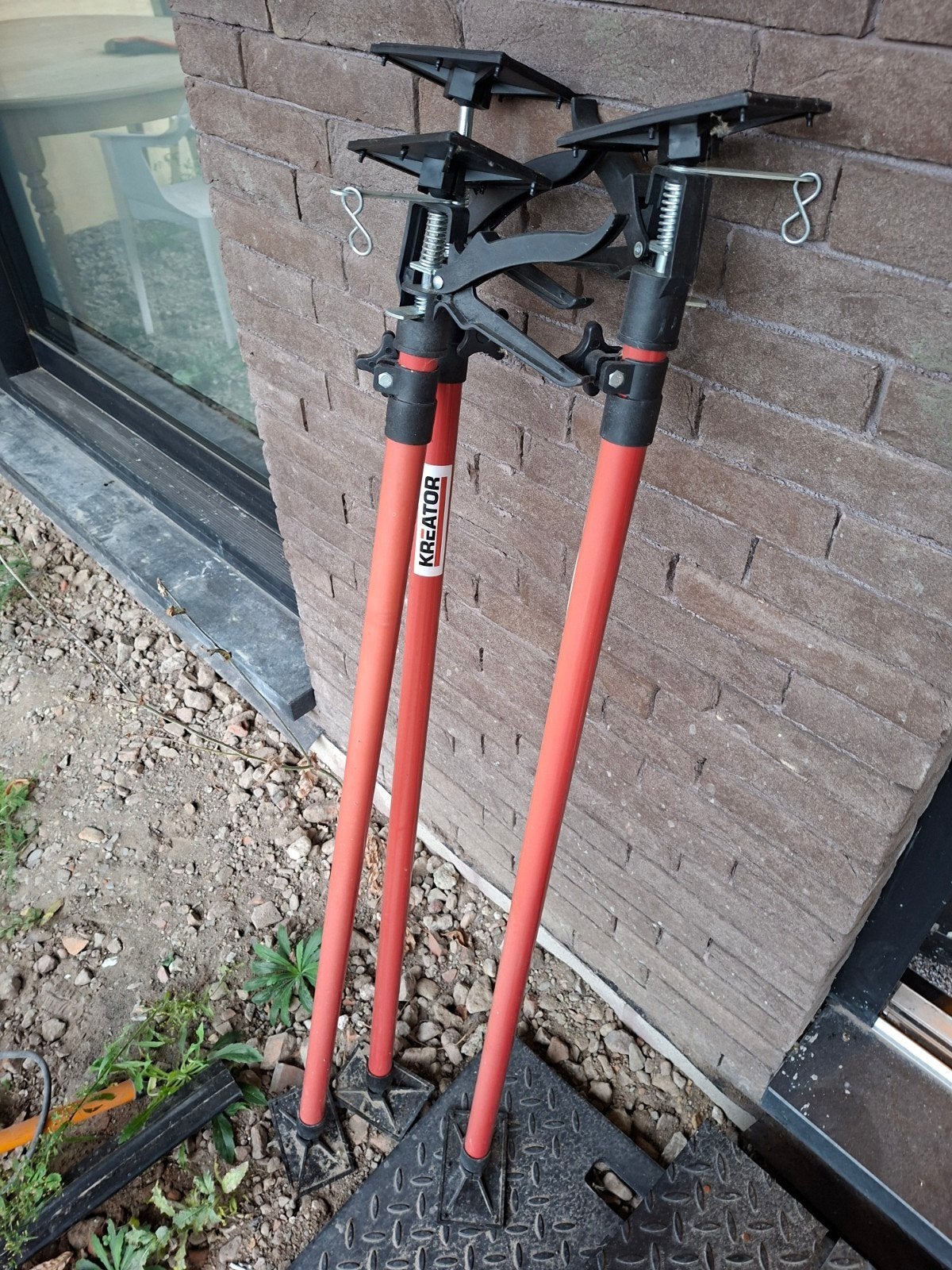 telescopische steun 3x, Doe-het-zelf en Bouw, Ophalen