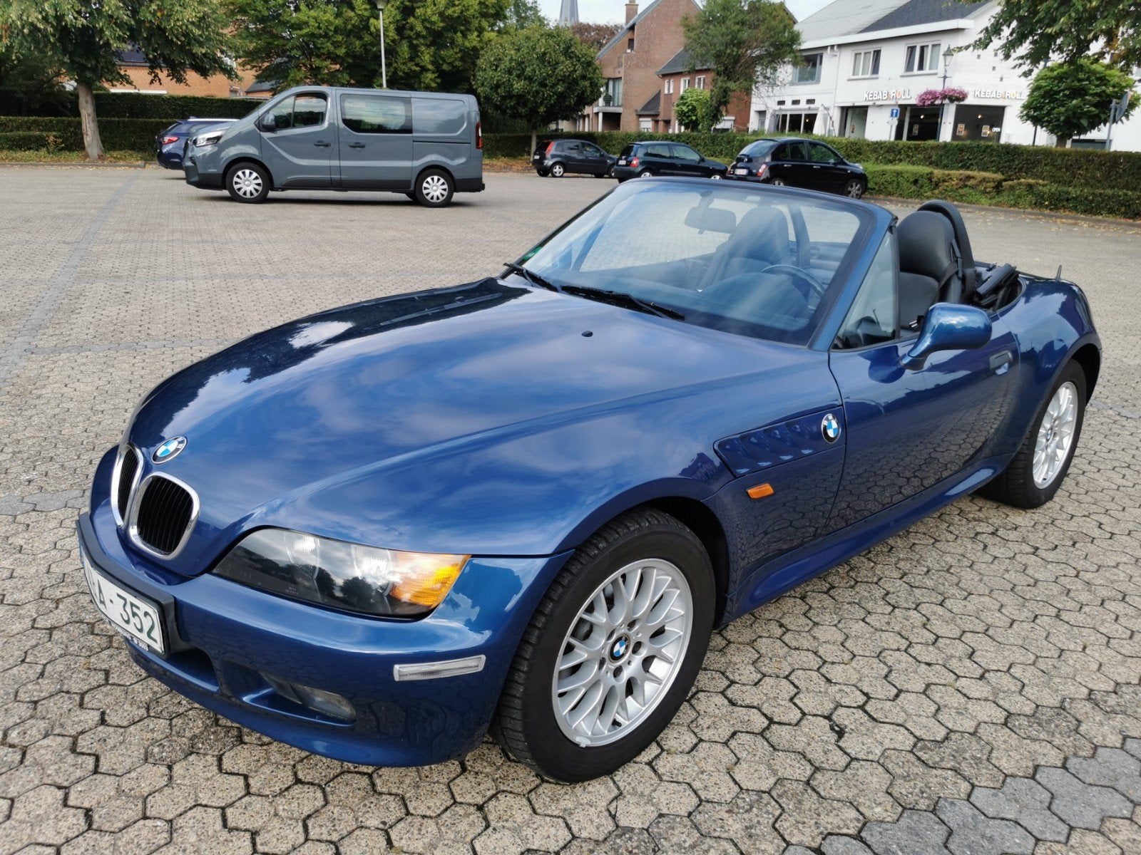 Bmw Z3 1,9 Widebody TOPASBLAU Garantie 2002bj, Auto's, 4 zetels, Achterwielaandrijving, 87 kW, Zwart