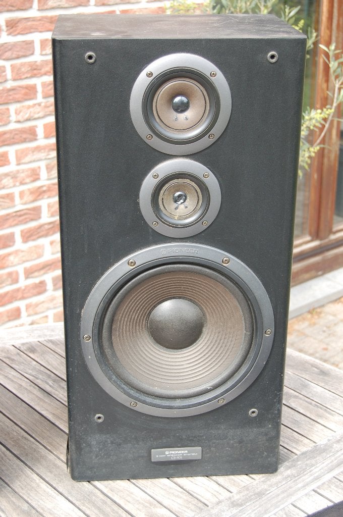 Luidsprekers Pioneer CS-701 - voor onderdelen, TV, Hi-fi & Vidéo, Enceintes, Enlèvement, Enceinte colonne, 150 watts ou plus, Pioneer