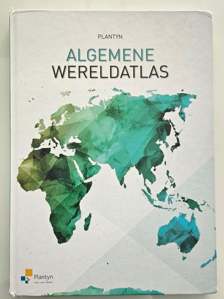 Plantyn Algemene Wereldatlas, Enlèvement, Utilisé, Géographie