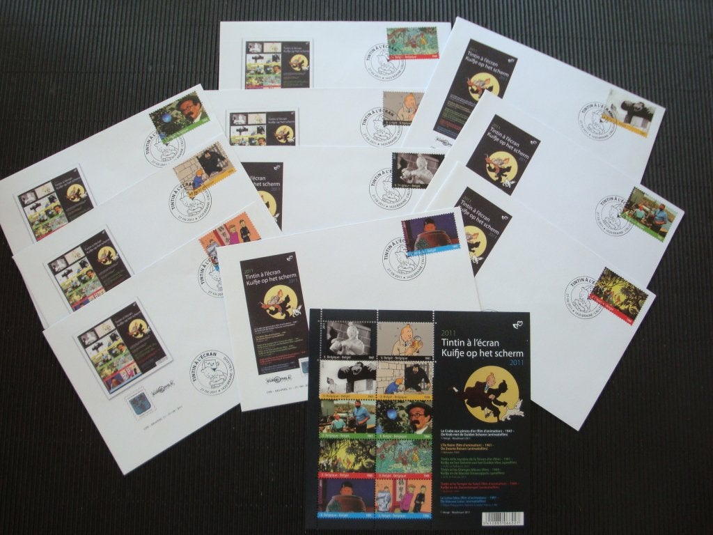 postzegels, Verzenden, Postfris, Gestempeld