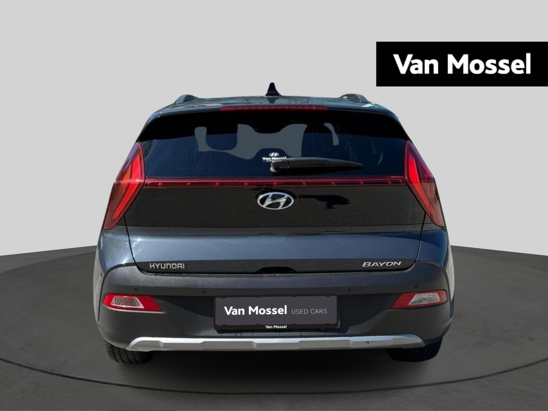 Hyundai Bayon 1.0 TGDi 100 6MT Twist, Auto's, Hyundai, Voorwielaandrijving, Stof, Gebruikt, Zwart