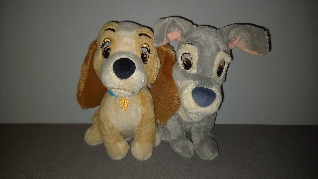 Les câlins de La Dame et le Clochard, Disney, Chien, Utilisé, Disney