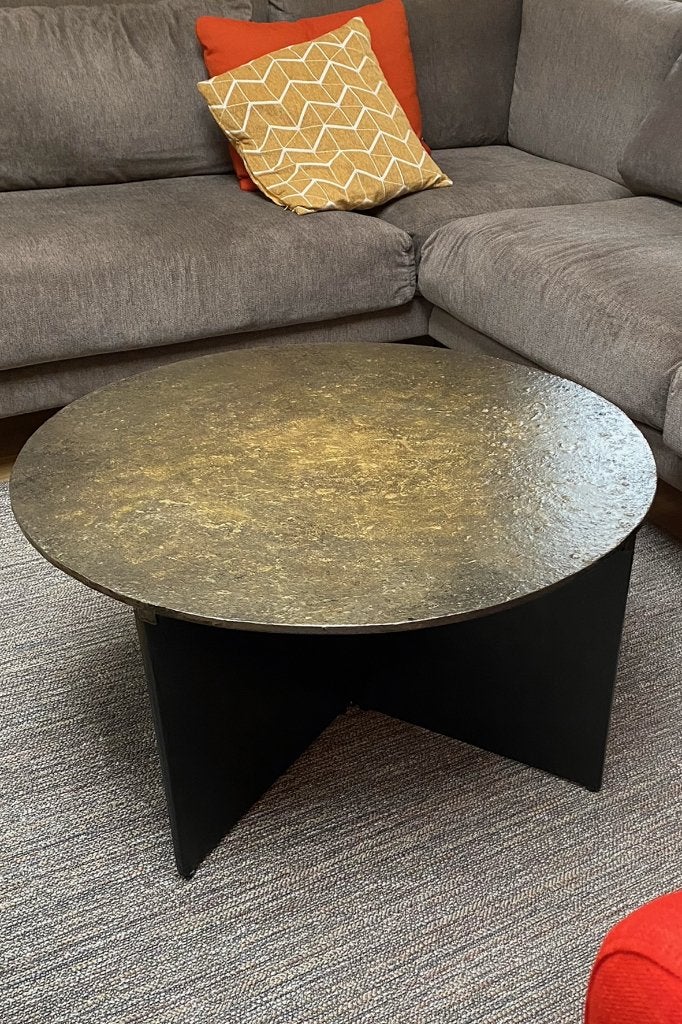 ronde tafel met speciaal legblad  80 cm diameter, Huis en Inrichting, Tafels | Salontafels, Ophalen, 50 tot 100 cm, Rond, 50 tot 100 cm