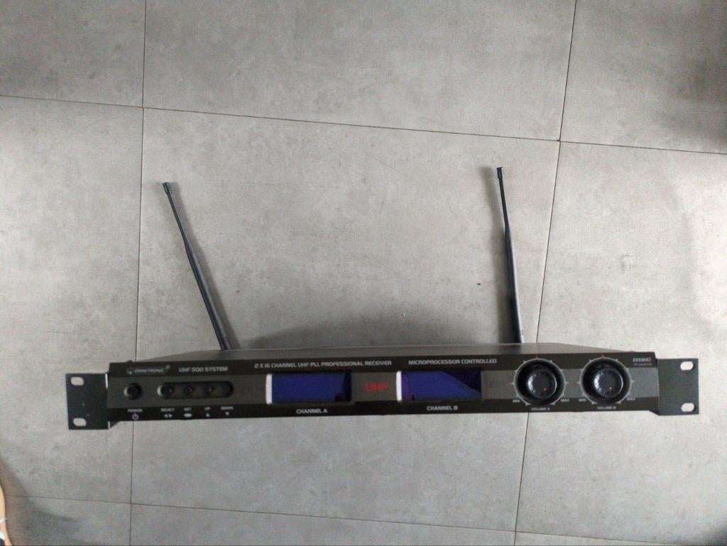 Omnitronic UHF 500 System, Enlèvement