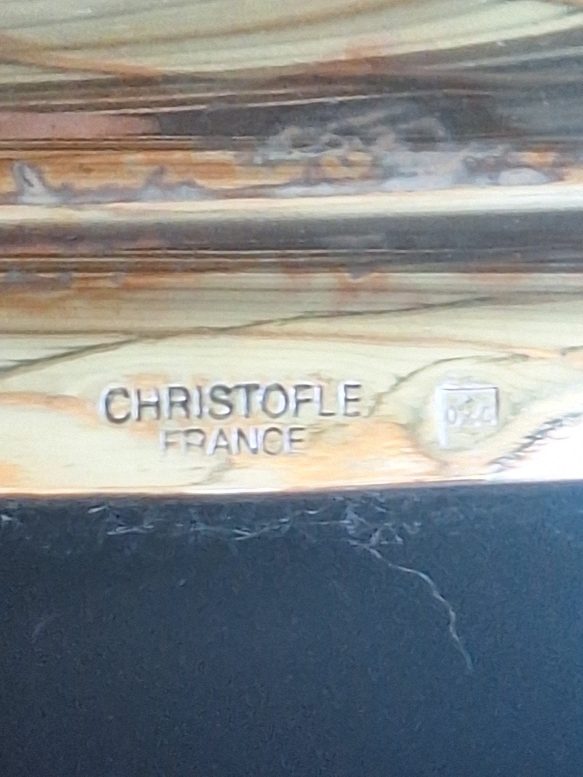 Paar kandelaars van Christofle, model „Albi”, in M