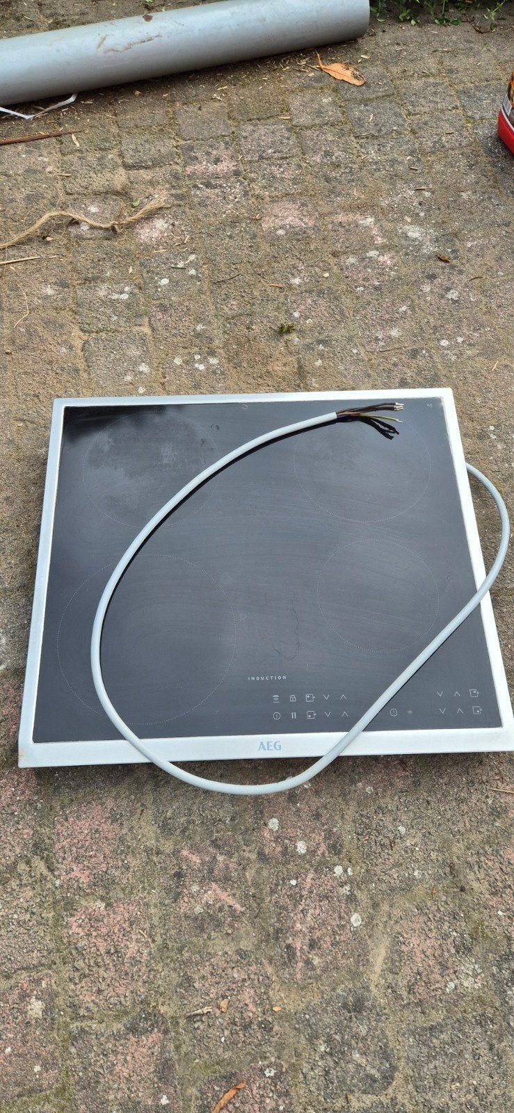 inductie kookplaat, Elektronische apparatuur, Ophalen, 4 kookzones, Zo goed als nieuw, Inbouw