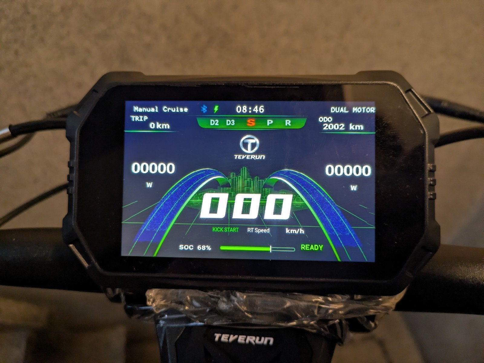 Teverun Fighter 11 plus 2026, Vélos & Vélomoteurs, Enlèvement, Utilisé, Step électrique (E-scooter), Dualtron/teverun