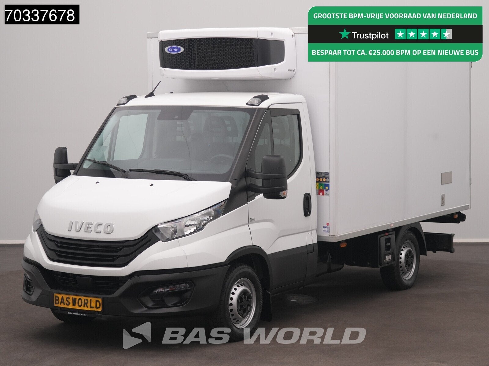 Iveco Daily 35S16 Automaat Koel/Vrieswagen Carrier Xarios 5, Auto's, Automaat, Stof, Gebruikt, Euro 6