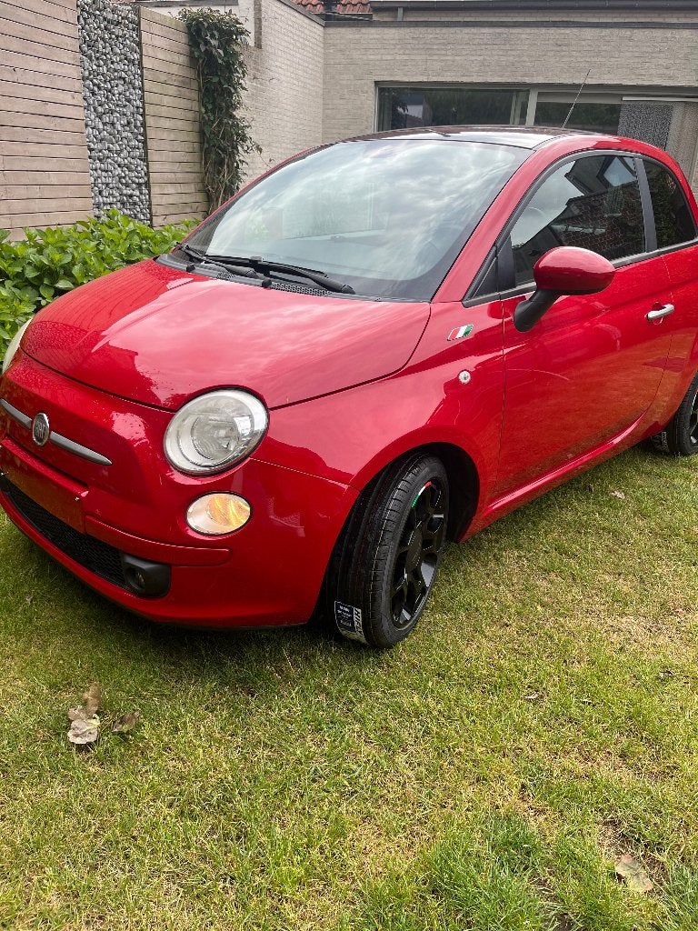 Fiat 500, Auto's, Fiat, Euro 5, Particulier, Te koop, Rood