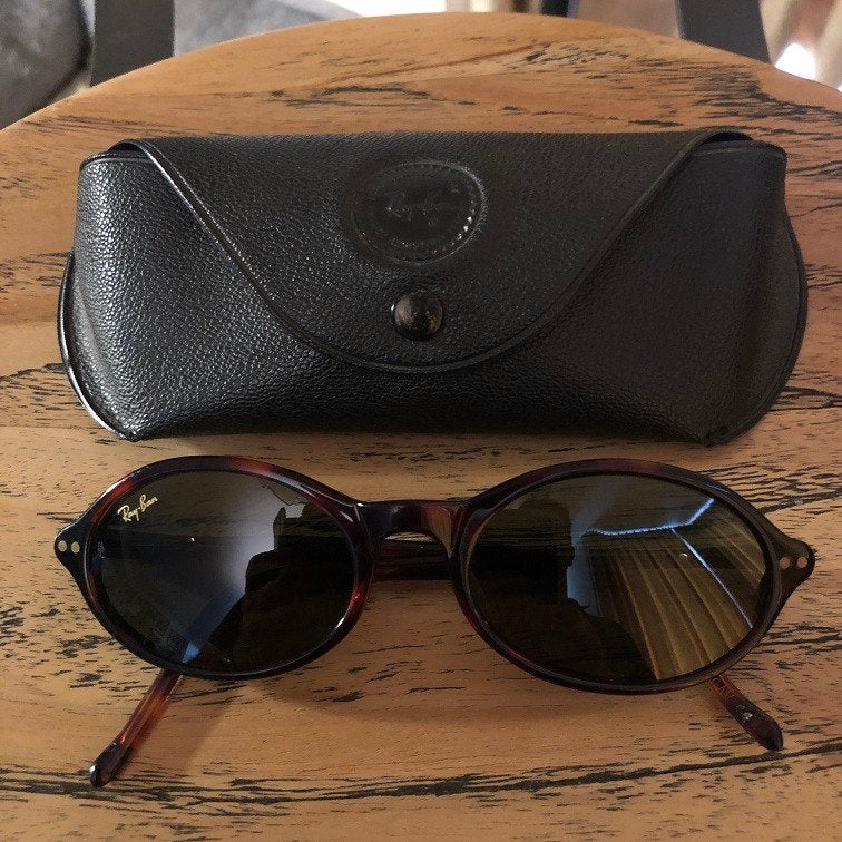 Vintage zonnebril B&L Ray-Ban W2974 Gatsby tortoise R05, Gebruikt, Zonnebril, Bruin, Ophalen of Verzenden