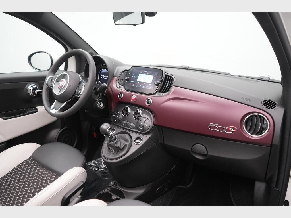 Fiat 500C 500C 1.0i MHEV Star, Auto's, 88 g/km, Cabriolet, Wit, Handgeschakeld