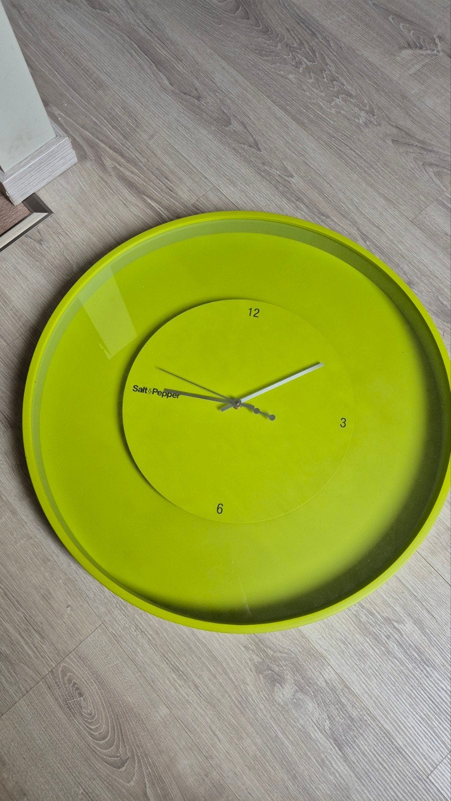 Salt en pepper klok, Ophalen, Groen