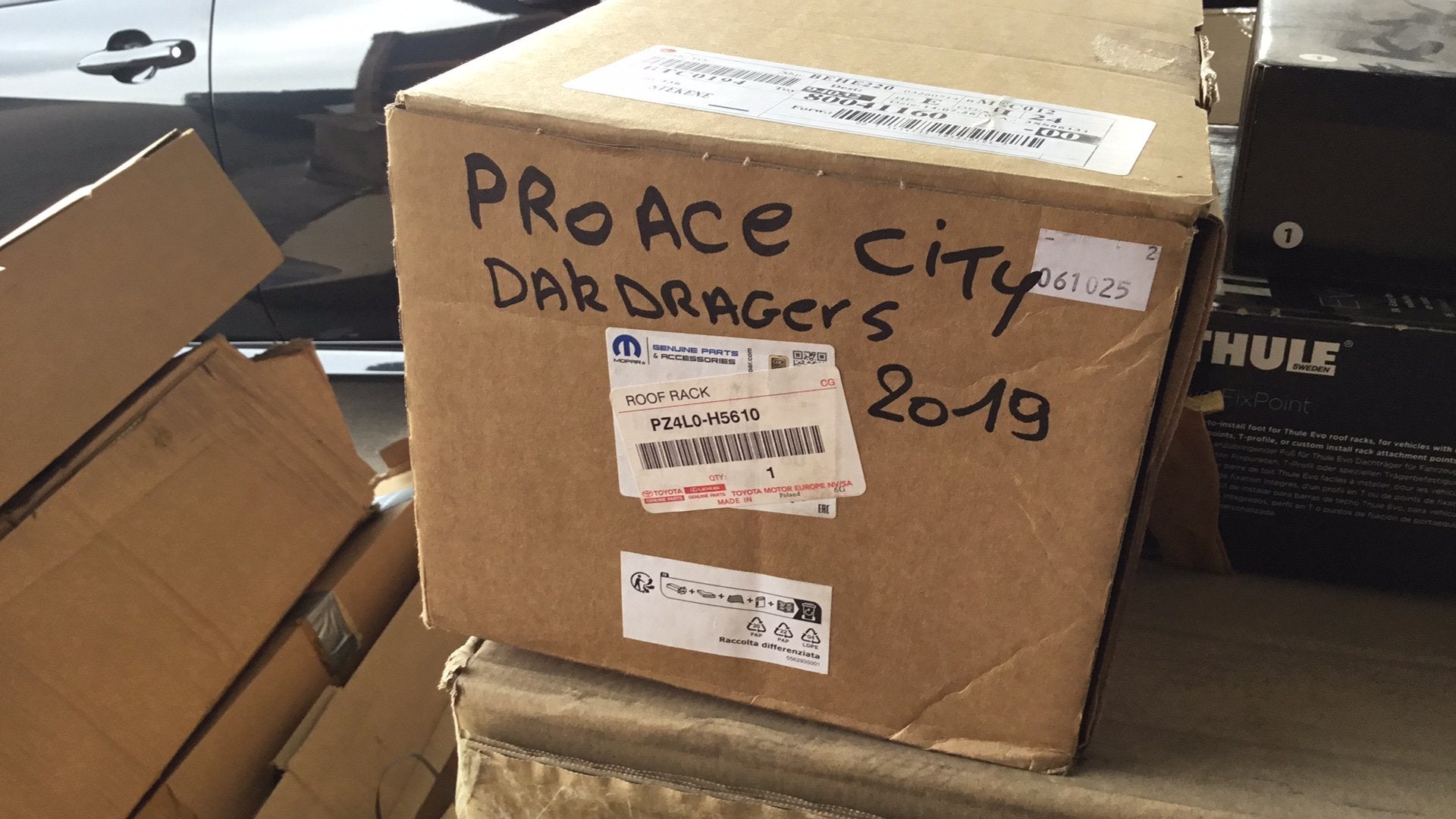 Nieuw roofrack proace city, Auto diversen, Ophalen, Zo goed als nieuw