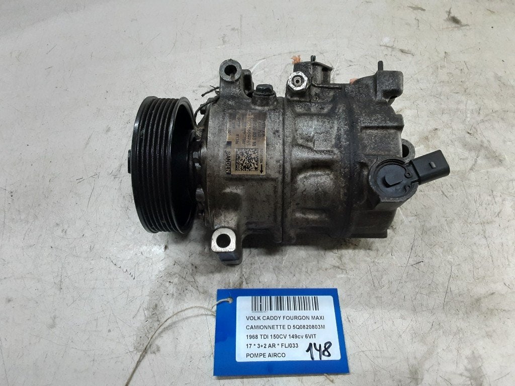 COMPRESSEUR CLIMATISATION Volkswagen Caddy IV (5Q0820803M), Volkswagen, Volkswagen AG, Utilisé, Kundenbetreuung@volkswagen.de