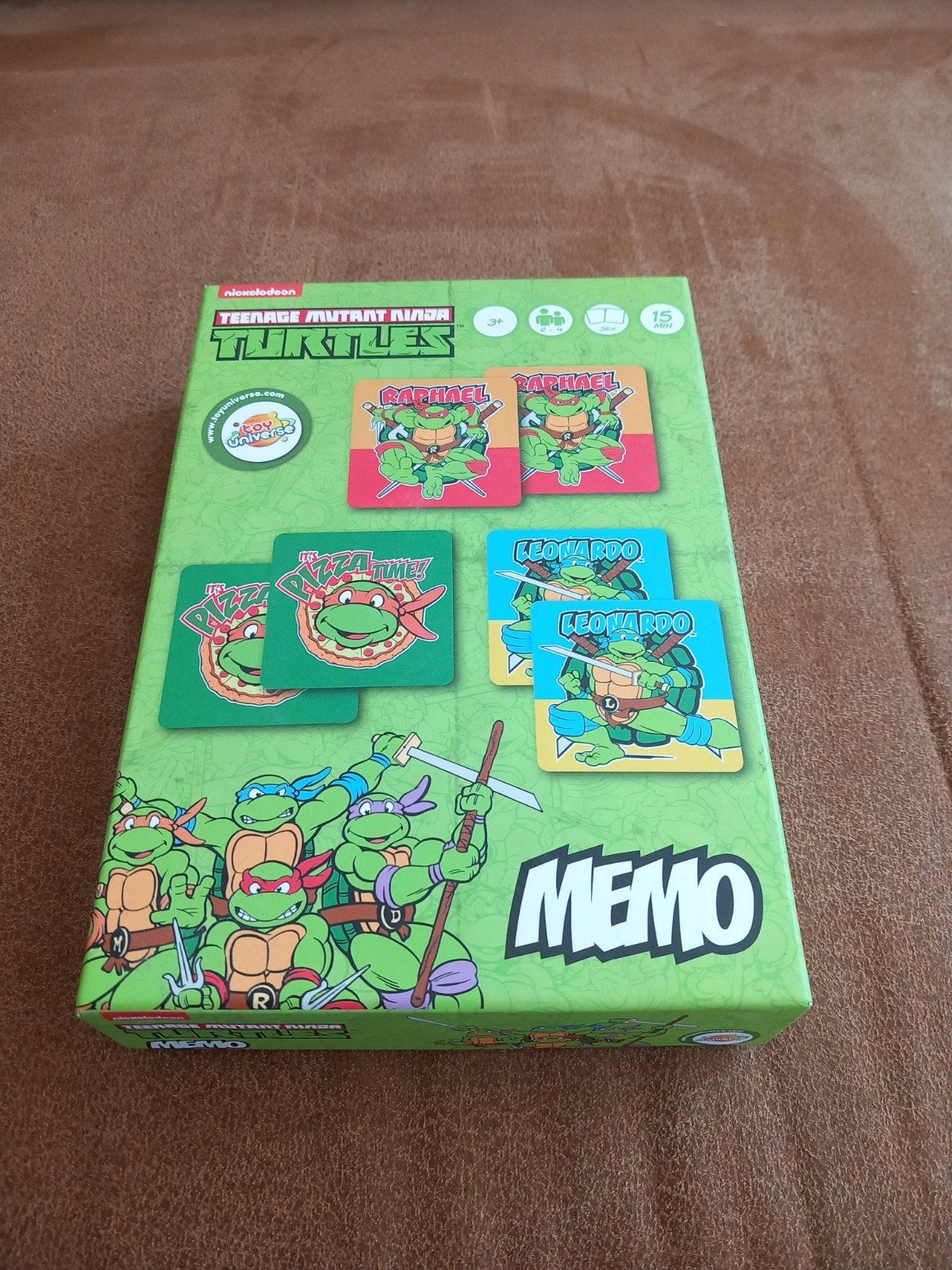 Memory Turtles, Hobby en Vrije tijd, Een of twee spelers, Ophalen of Verzenden, Nieuw, Nickelodeon