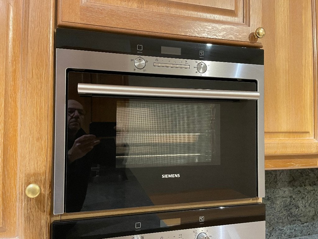 Stoomoven 45 cm (inbouw) Siemens, Ophalen, Overige typen, Zo goed als nieuw, Meerkleurig